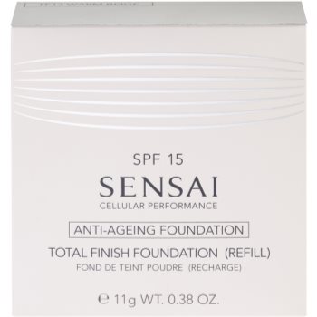 Sensai Cellular Performance Total Finish Foundation pudra compacta anti-imbatranire rezervă - imagine 3